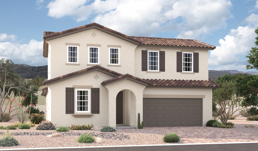 Exterior A of the Elderberry plan