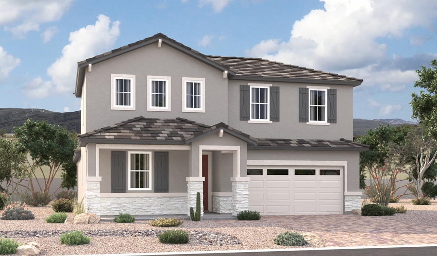 Exterior C of the Elderberry plan