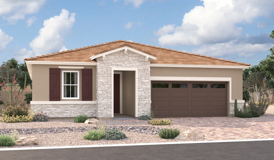 Exterior C of the Slate plan