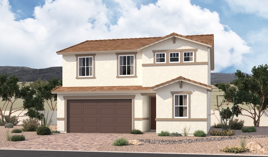 Exterior B of the Pearl plan