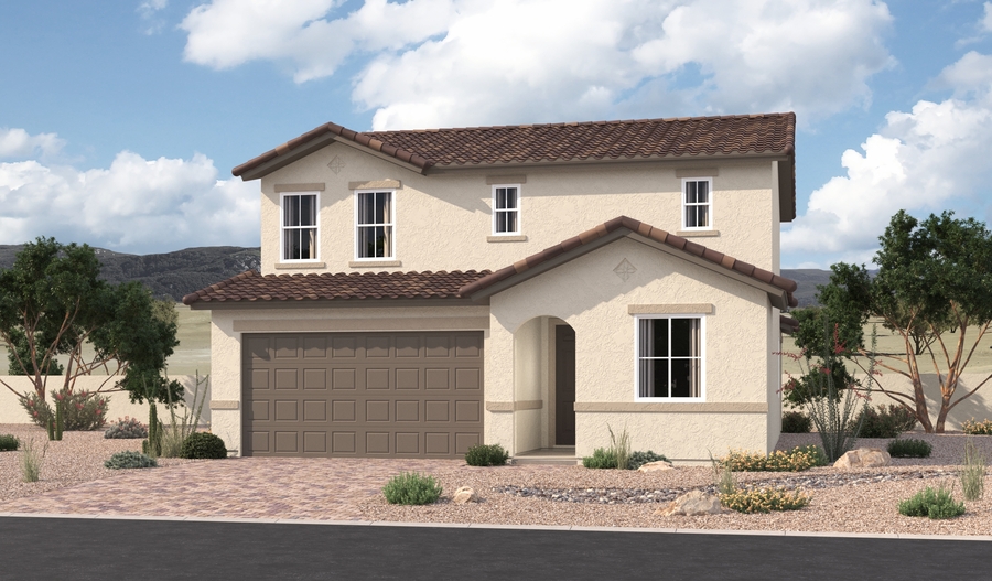 Exterior A of the Citrine plan