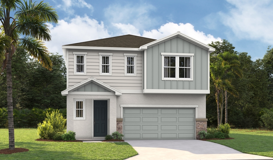Exterior B of the Laurel plan
