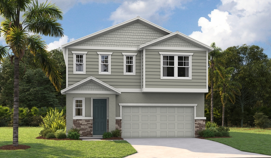 Exterior C of the Laurel plan