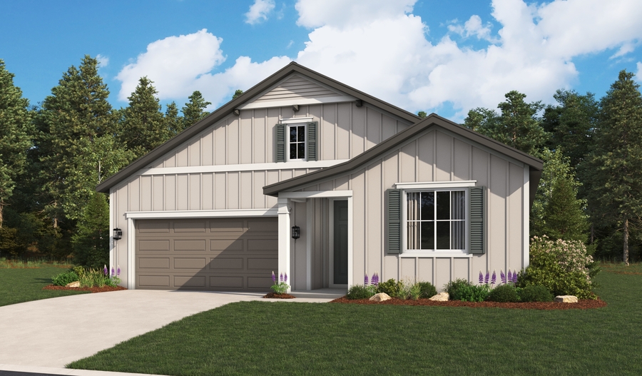 Exterior A of the Arlington plan