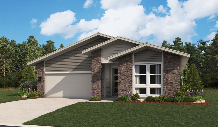 Exterior D of the Arlington plan