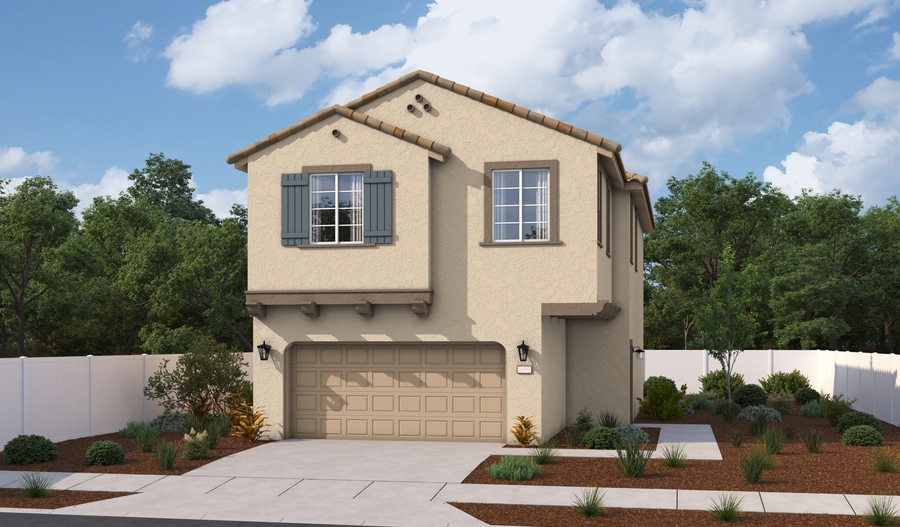 Exterior A of the Lennox plan
