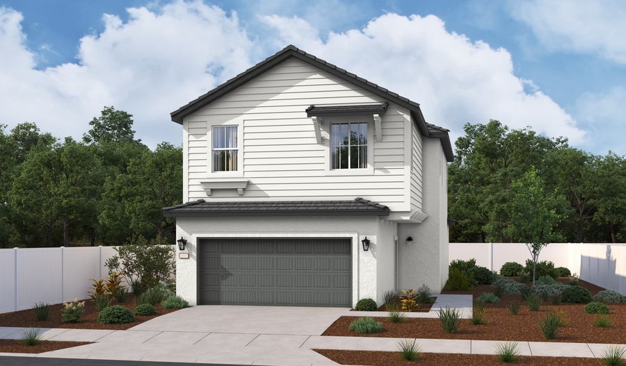 Exterior B of the lenora plan