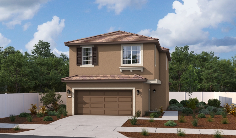 Exterior C of the Lenora plan