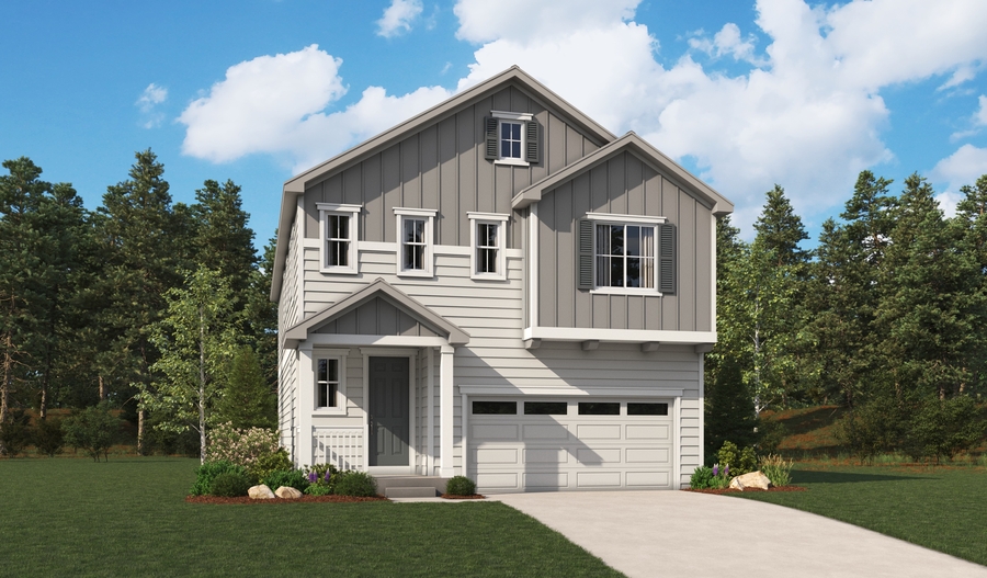 Exterior A of the Laurel plan