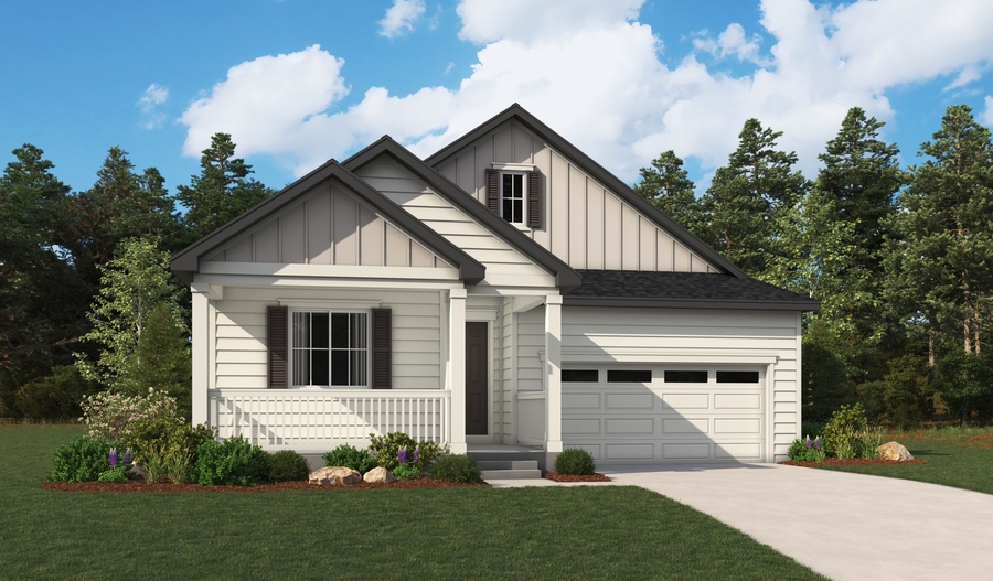 Exterior A of the Agate plan