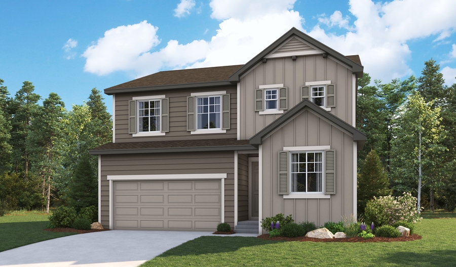 Exterior A of the Pearl plan