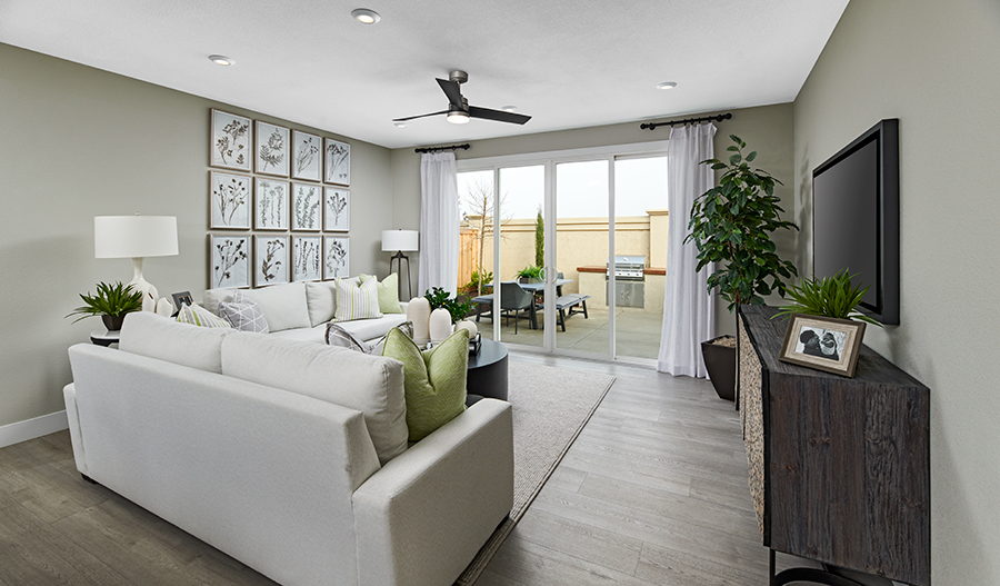 Bedroom for the Peridot plan