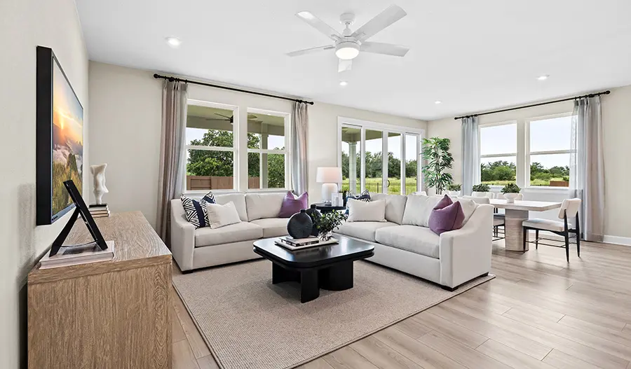 Great Room of the Elderberry Plan