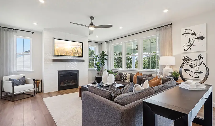 Great Room of the Presley Plan