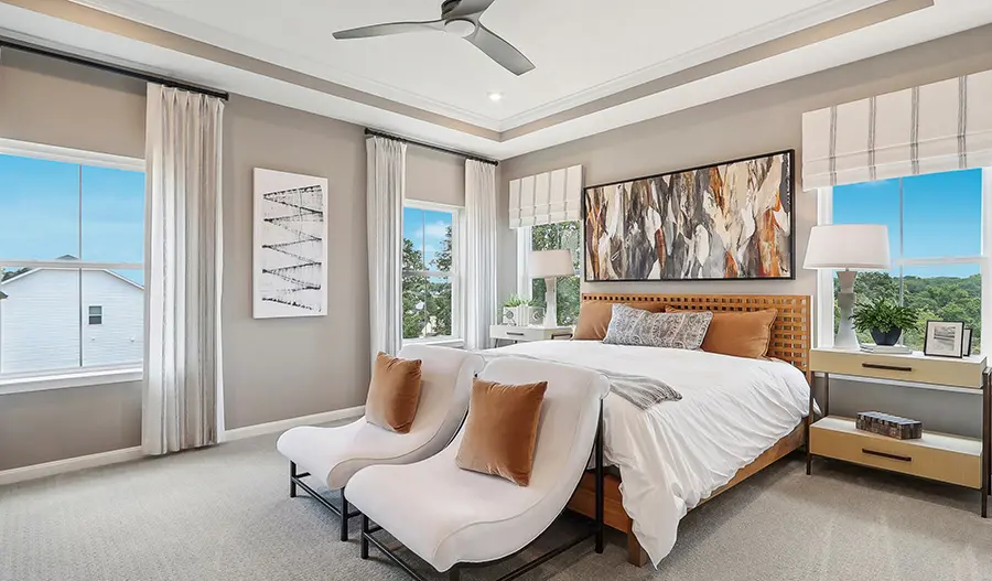 Bedroom of the Presley Plan
