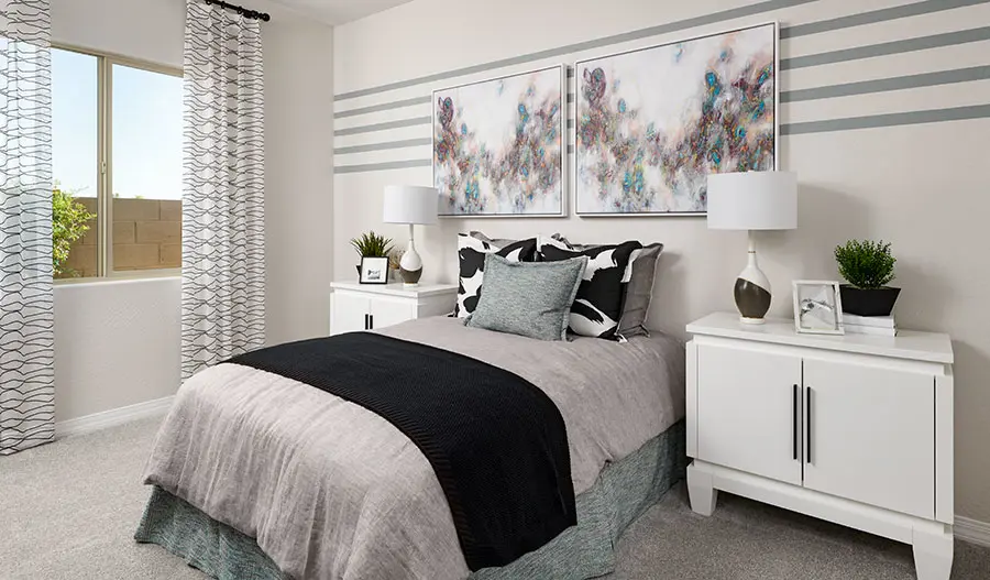 Bedroom of the Pomona Plan