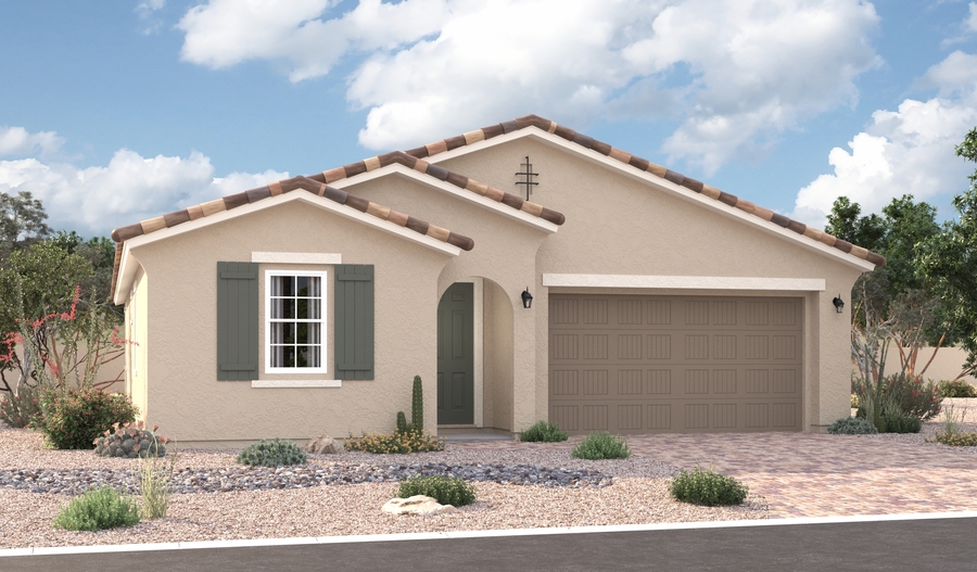 Exterior A of the Agate plan