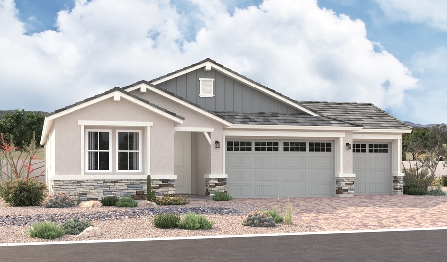 Exterior B of the Raleigh Plan