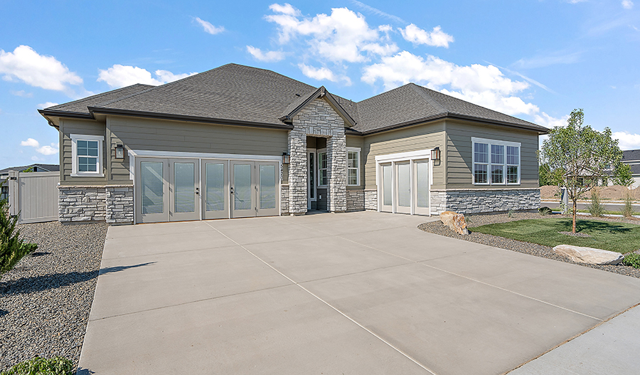 Exterior of the Delaney floor plan