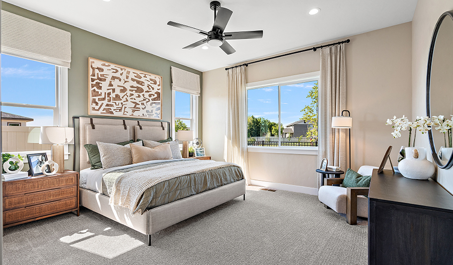 Bedroom of the Delaney floor plan