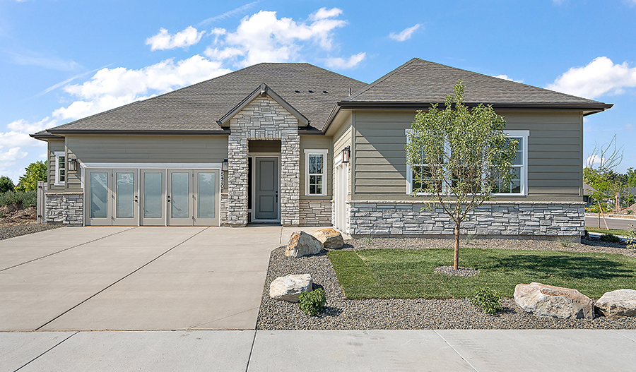 Exterior of the Delaney floor plan