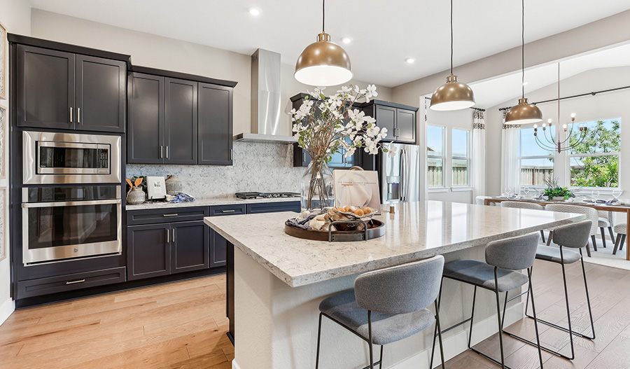 Kitchen of the Decker floor plan
