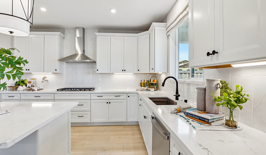 Kitchen of the Seth floor plan