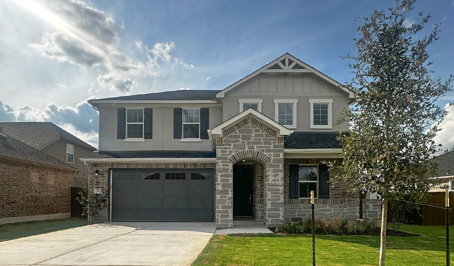 Exterior of the Elderberry floor plan