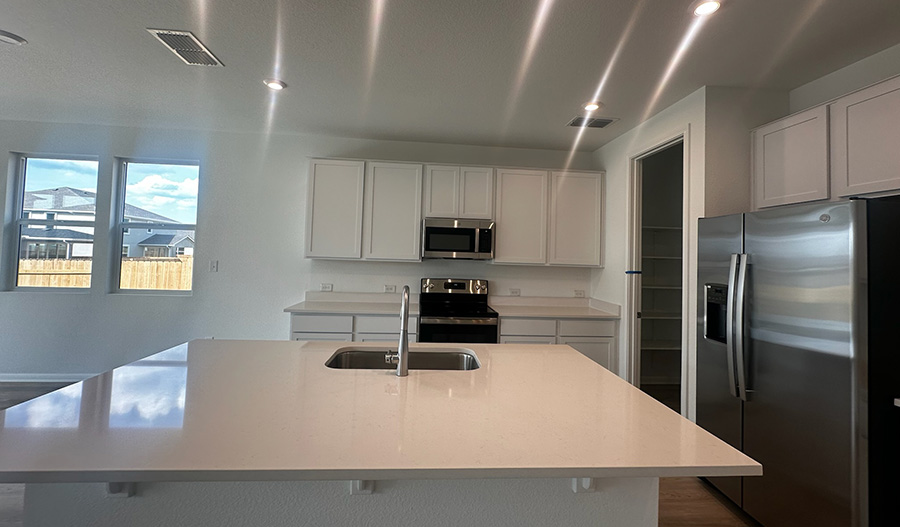 Kitchen of the Elderberry floor plan