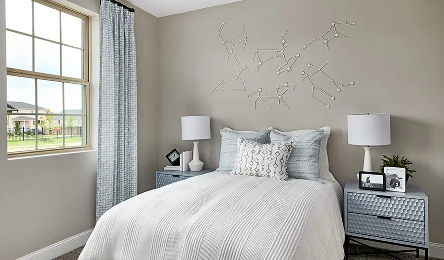 Bedroom of the Agate Plan