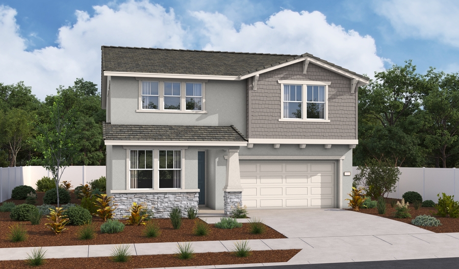 Elevation B of the Moonstone floor plan