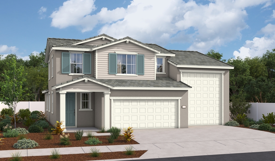 Elevation A of the Zinc floor plan