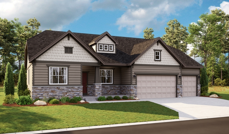 Elevation C of the Helena floor plan