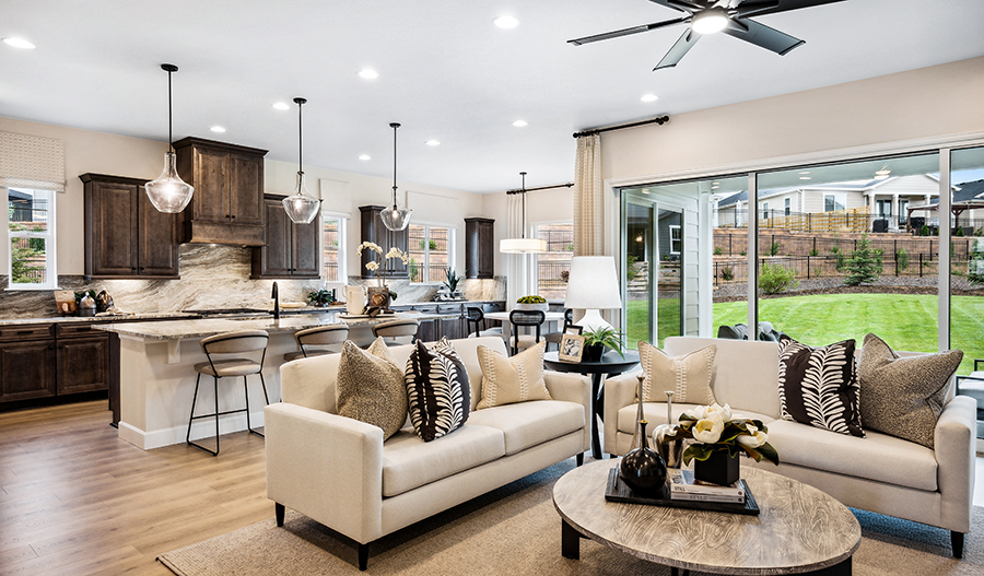 Great Room of the Pinecrest floor plan