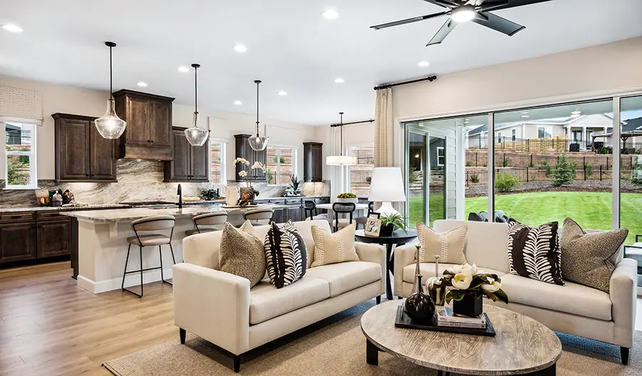 Great Room of the Pinecrest floor plan
