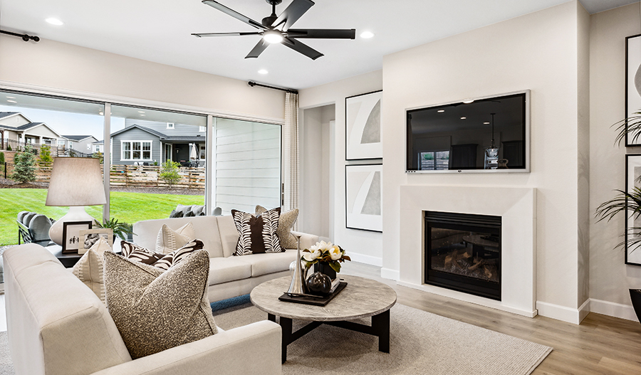 Great Room of the Pinecrest floor plan