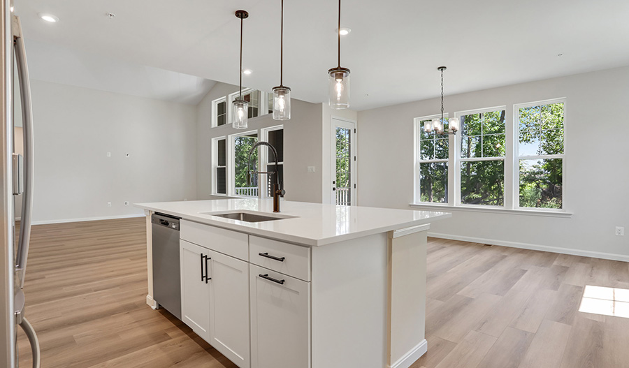 Kitchen of the Melody floor plan