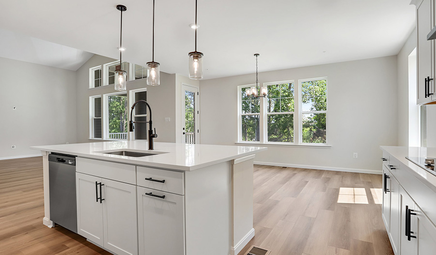 Kitchen of the Melody floor plan