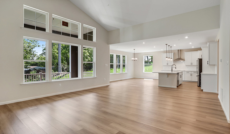Great Room of the Melody floor plan