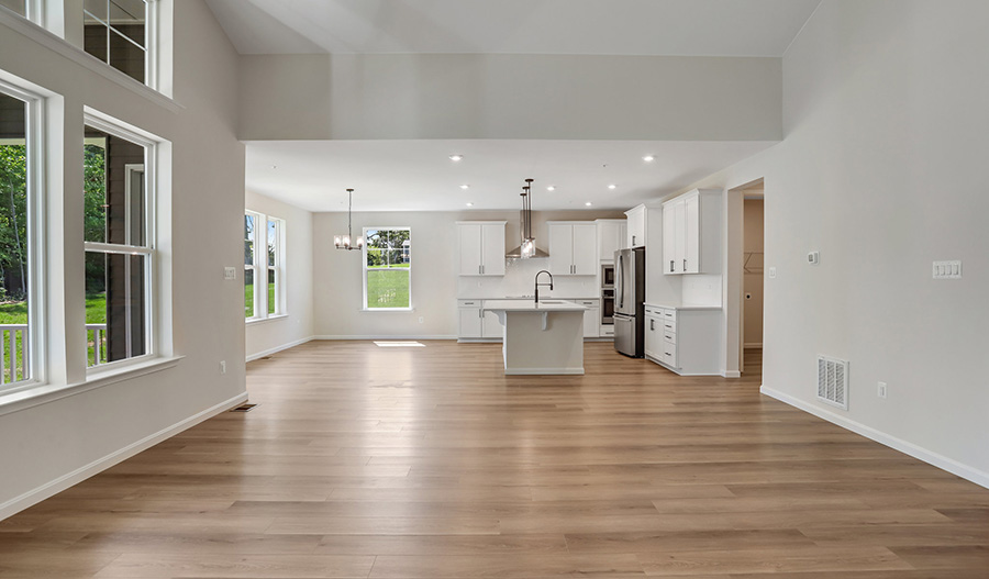 Great Room of the Melody floor plan