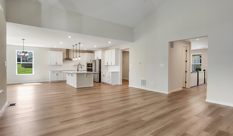 Great Room of the Melody floor plan