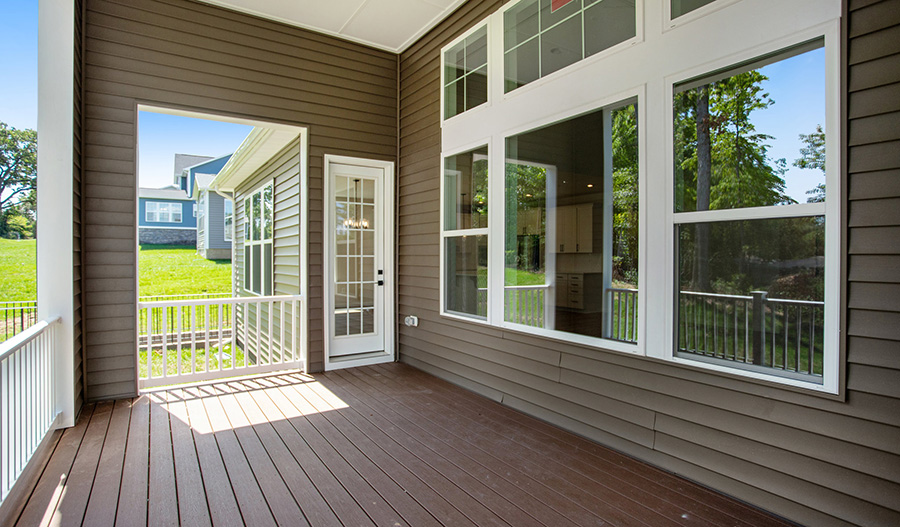Rear Exterior of the Melody floor plan