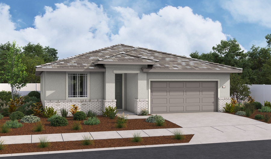 Elevation B of the Slate floor plan