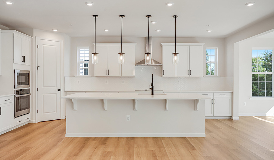 Kitchen of the Preston floor plan