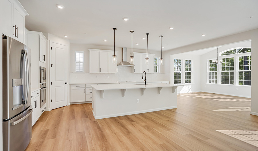 Kitchen of the Preston floor plan