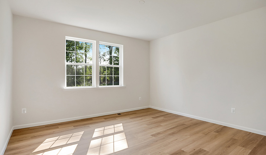 Bedroom of the Preston floor plan