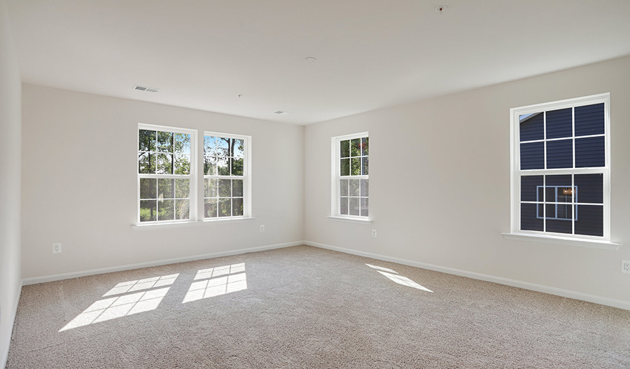 Bedroom of the Preston floor plan