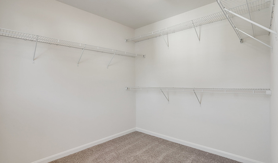 Closet of the Preston floor plan
