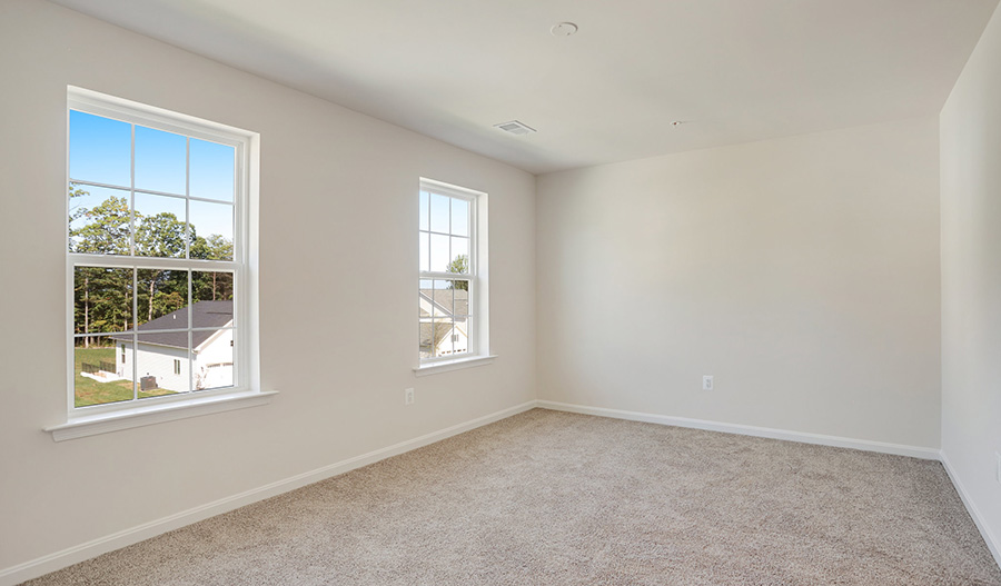 Bedroom of the Preston floor plan