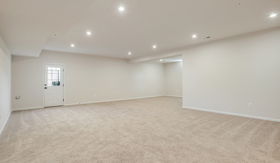 Basement of the Preston floor plan